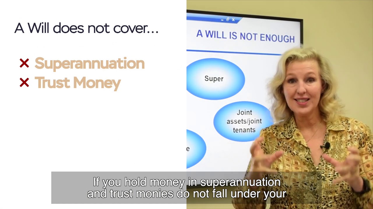Part 2 of 5: How to cover off on the assets not covered off by your Will